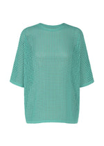 FISHNET KNIT、ウィメンズ_ニット、カーキ