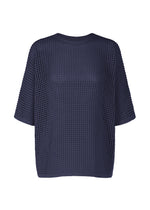 FISHNET KNIT、ウィメンズ_ニット、ネイビー