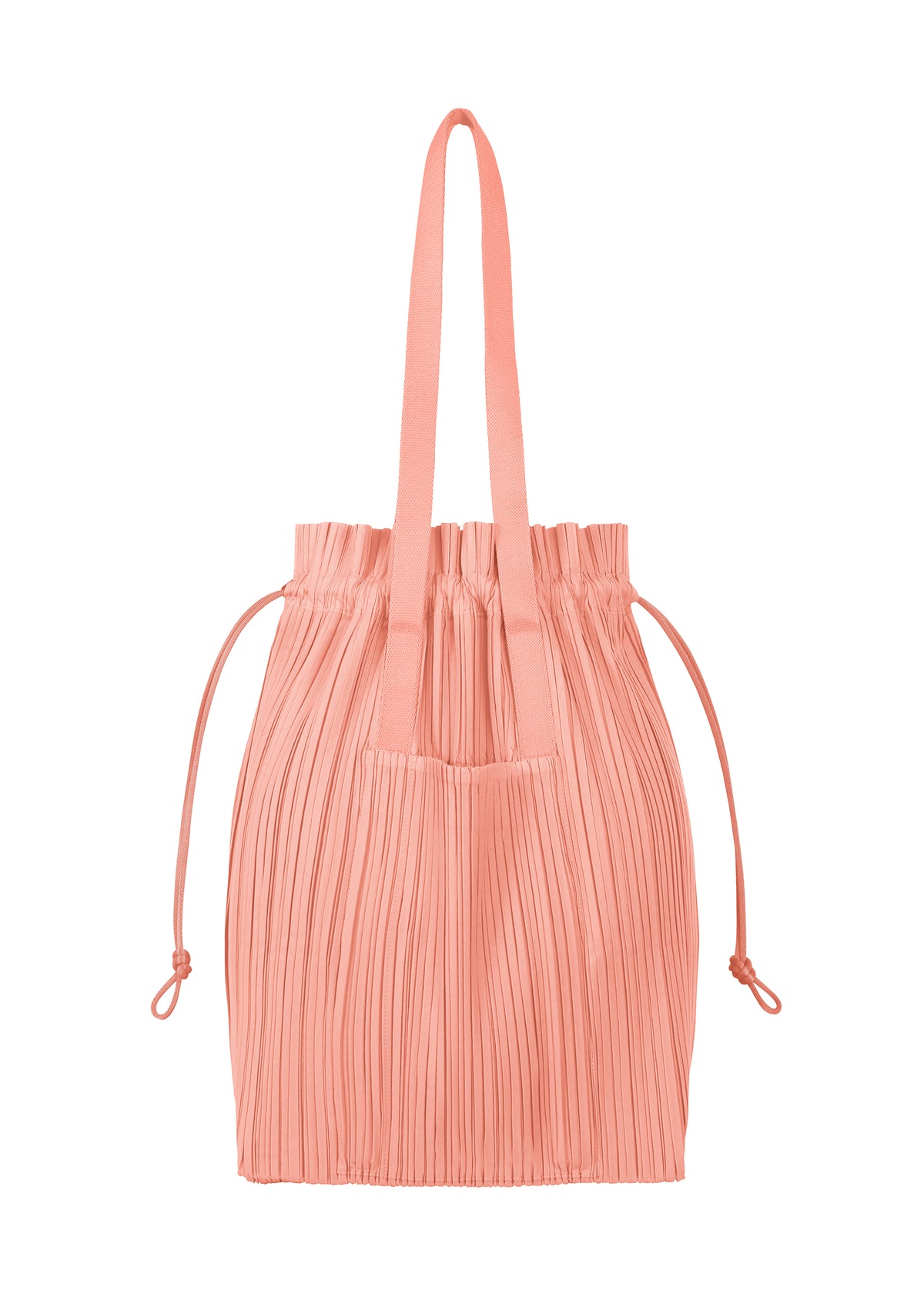 PLEATS TOTE BAG、バッグ&財布_トートバッグ、ピンク