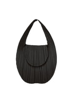 PLEATS SEEDS BAG、バッグ&財布_ハンドバッグ、ブラック