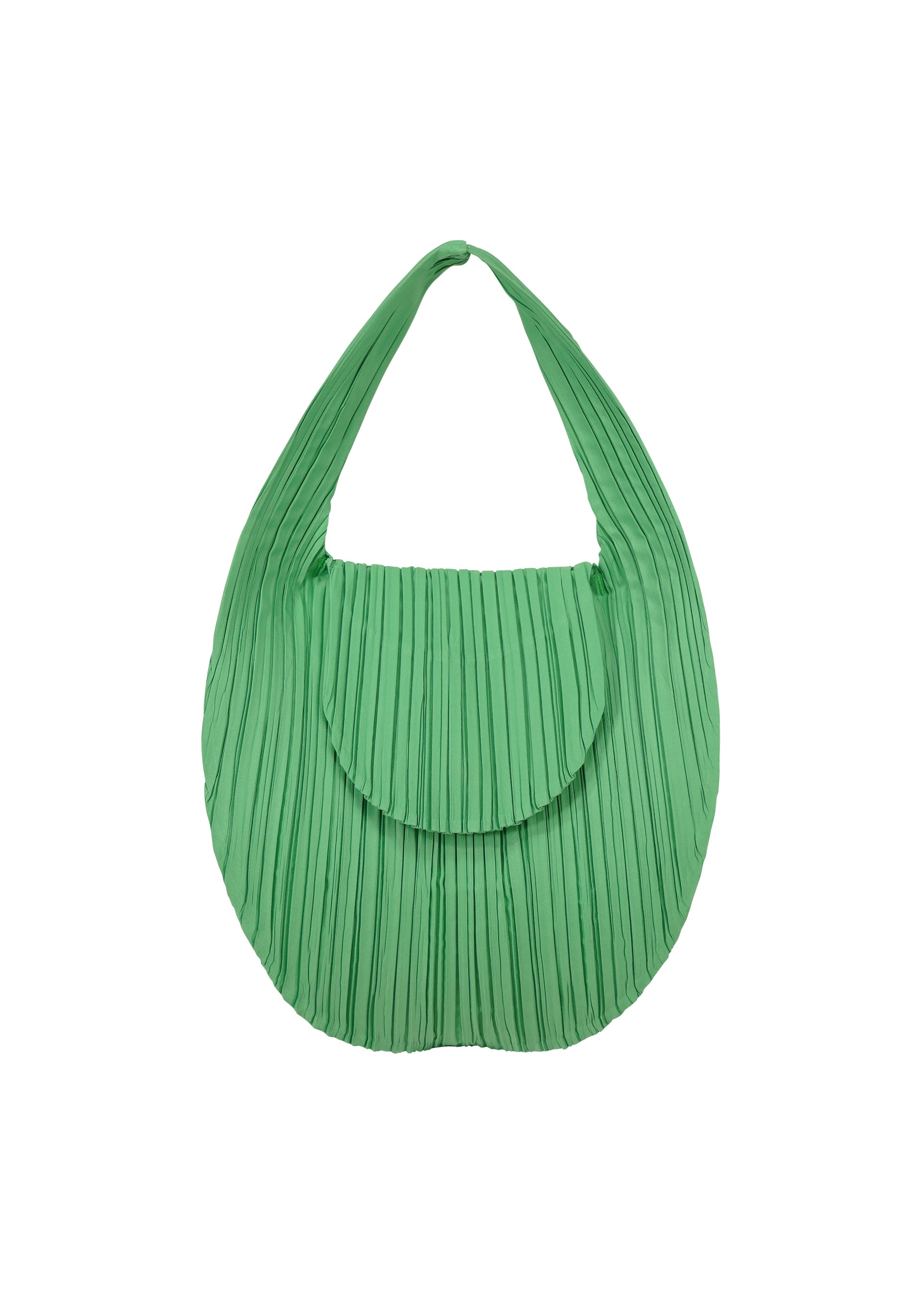 PLEATS SEEDS BAG、バッグ&財布_ハンドバッグ、グリーン