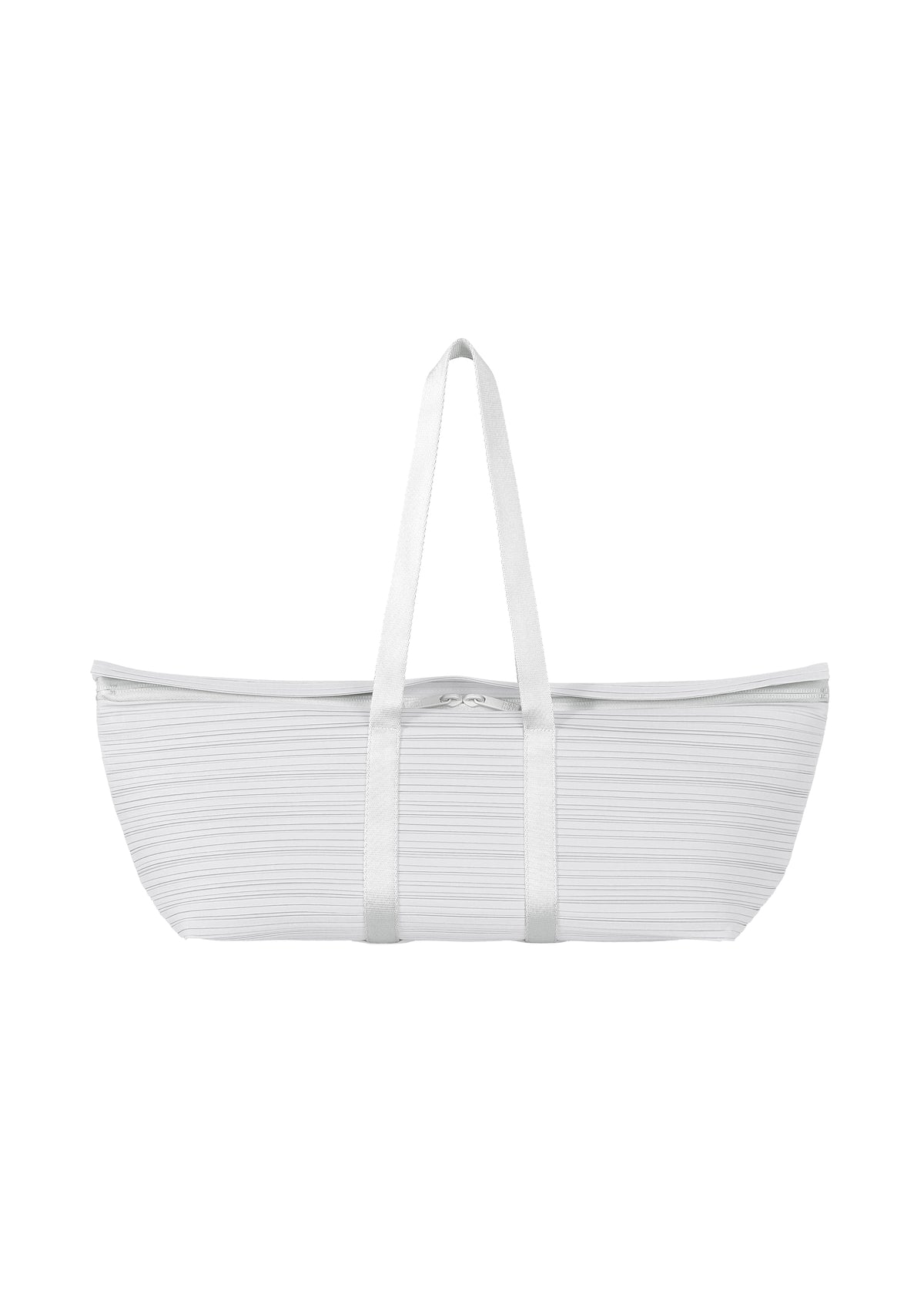 PLEATS BOSTON BAG、バッグ&財布_ハンドバッグ、グレー