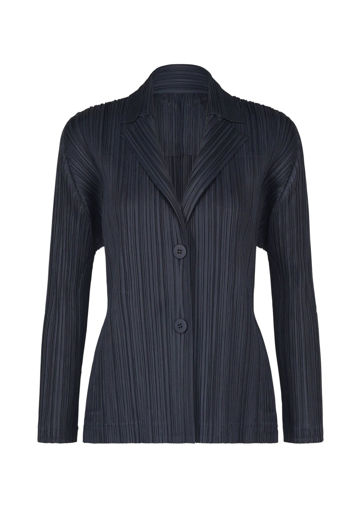 PLEATS JACKET、ウィメンズ_ジャケット&コート_ジャケット＆ブルゾン、ネイビー