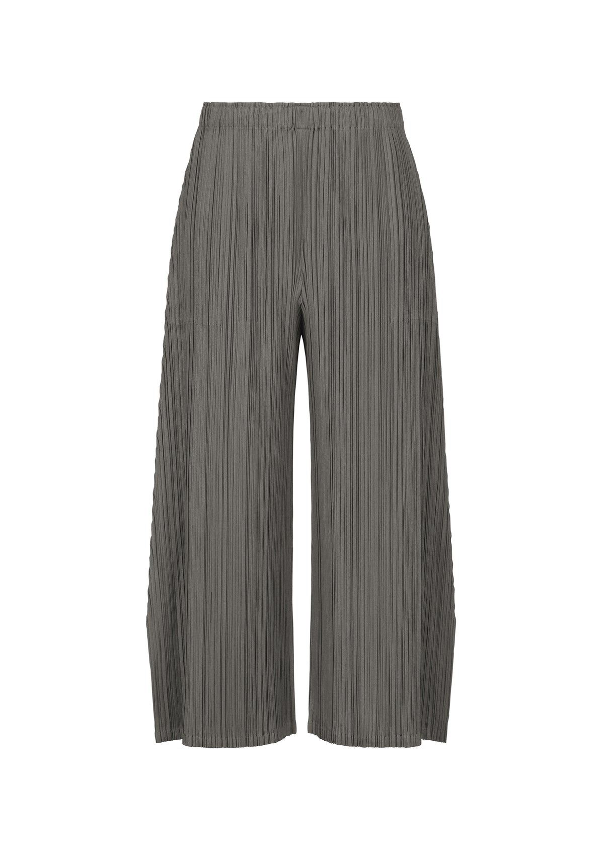 MELLOW PLEATS、ウィメンズ_パンツ、ブラック