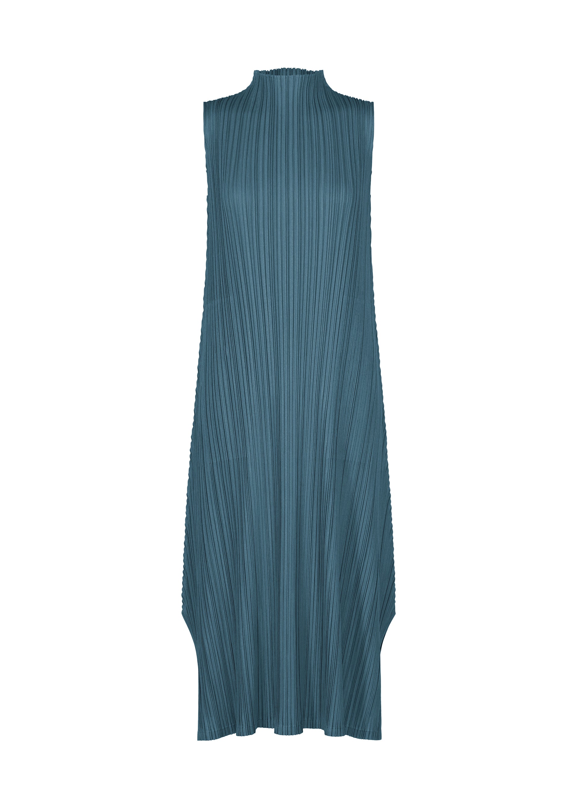 MELLOW PLEATS、ウィメンズ_ワンピース、イエロー