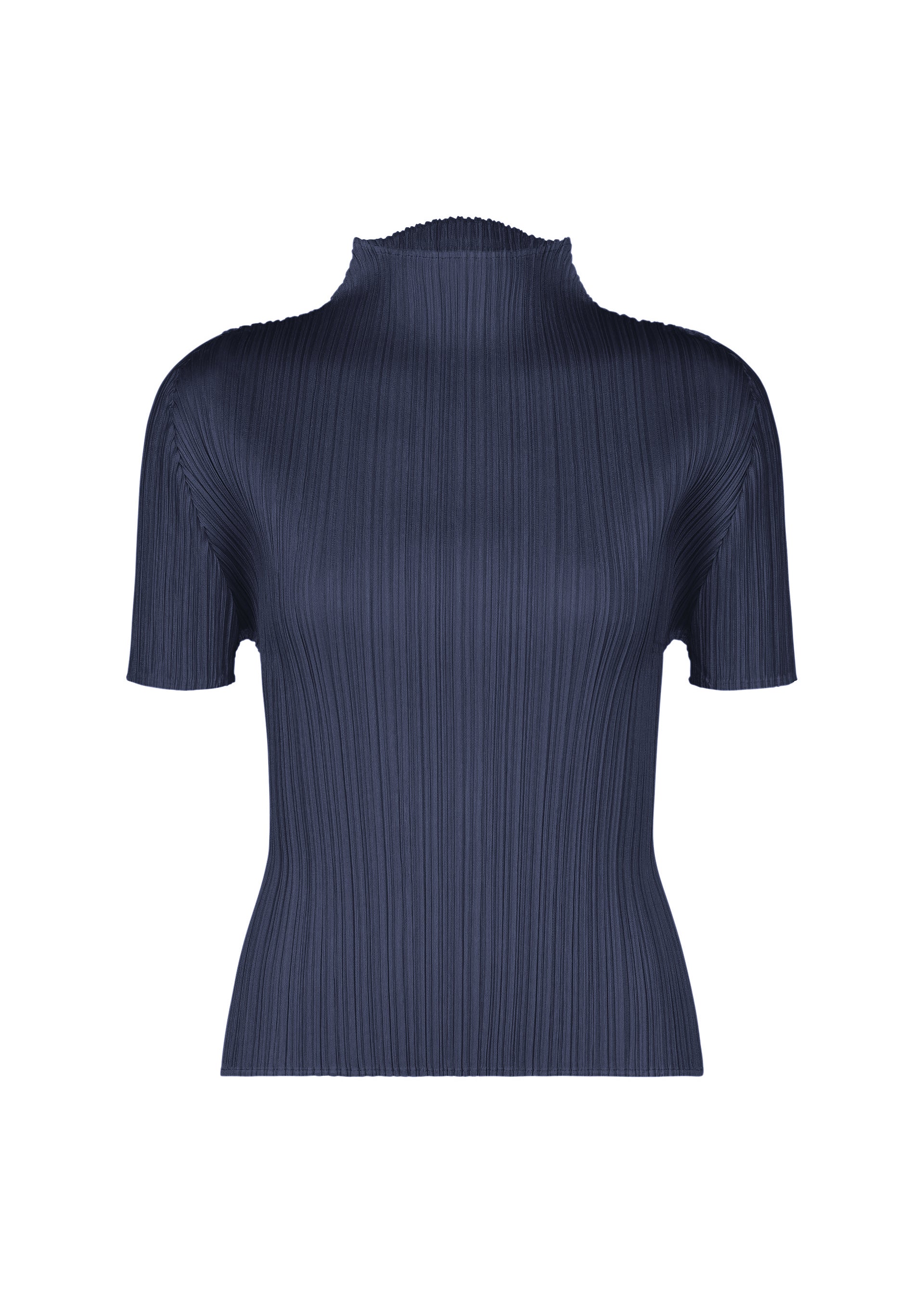 ISSEY MIYAKE ネイビー タートルネック MONTHLY COLORS : SEPTEMBER – isseymiyake.com