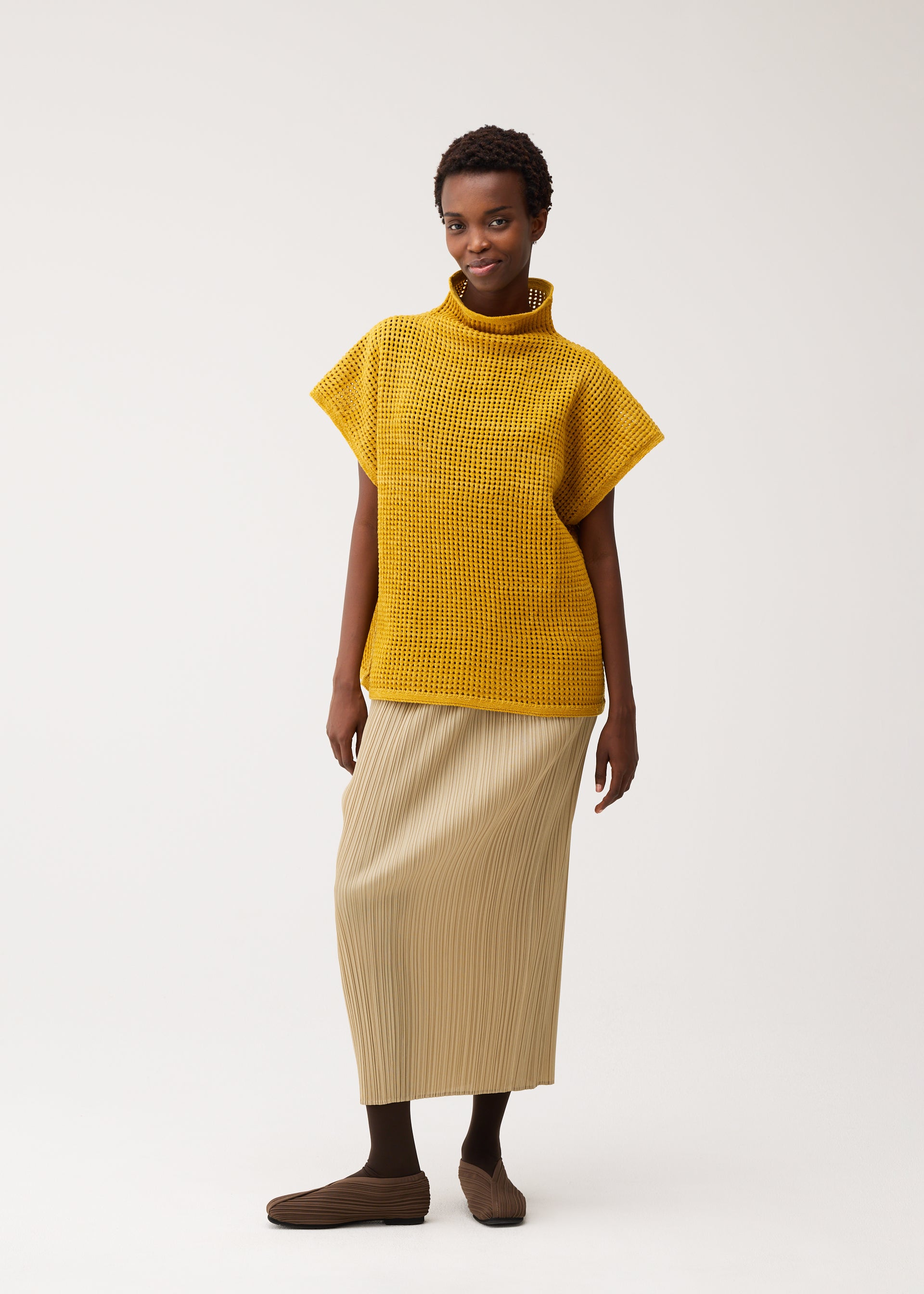 iroquois　イロコイ　STUDIOUS限定　和紙ニット　size1 DOT KNIT – isseymiyake.com