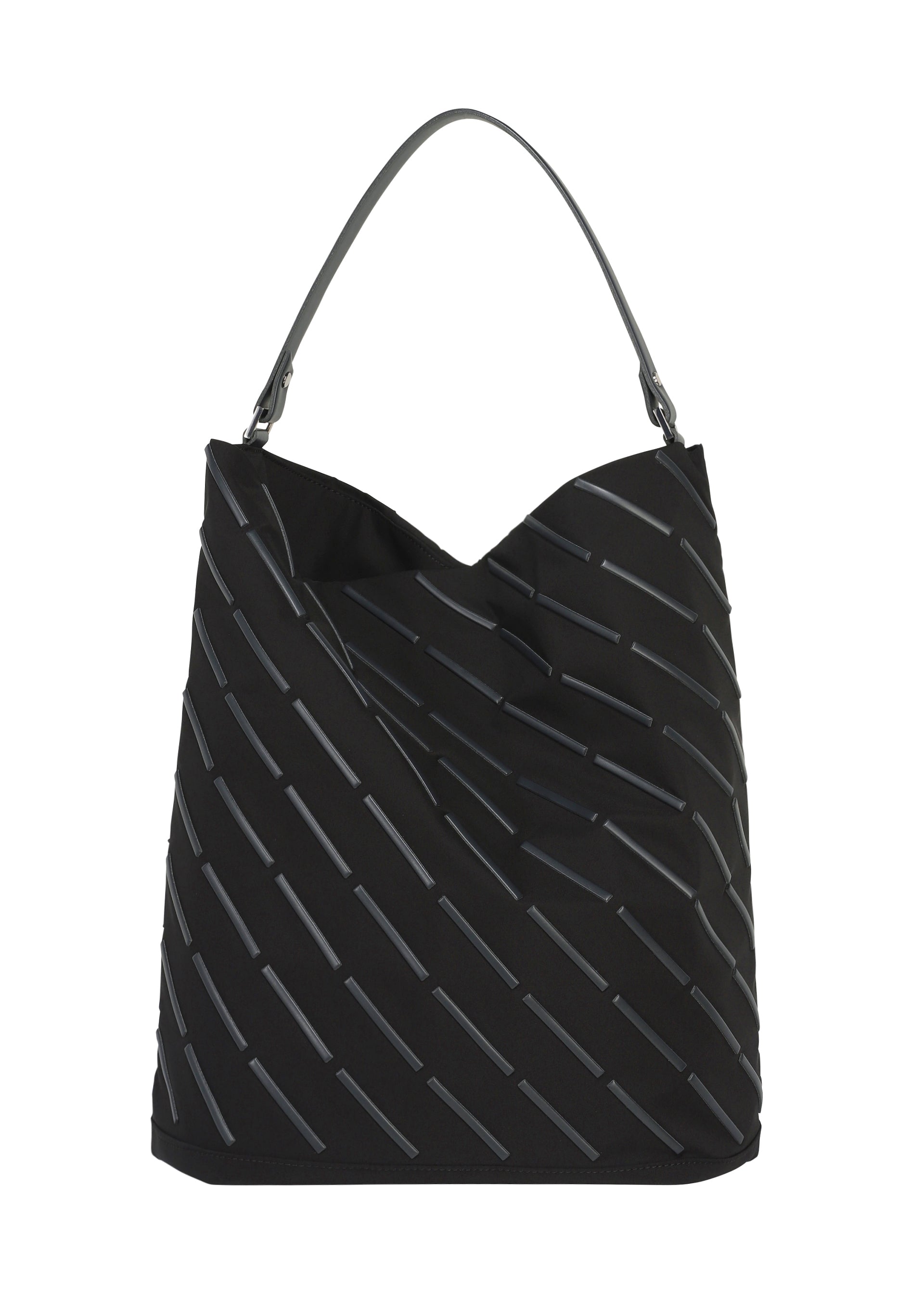 LINE BAG、バッグ&財布_ハンドバッグ、ブラック