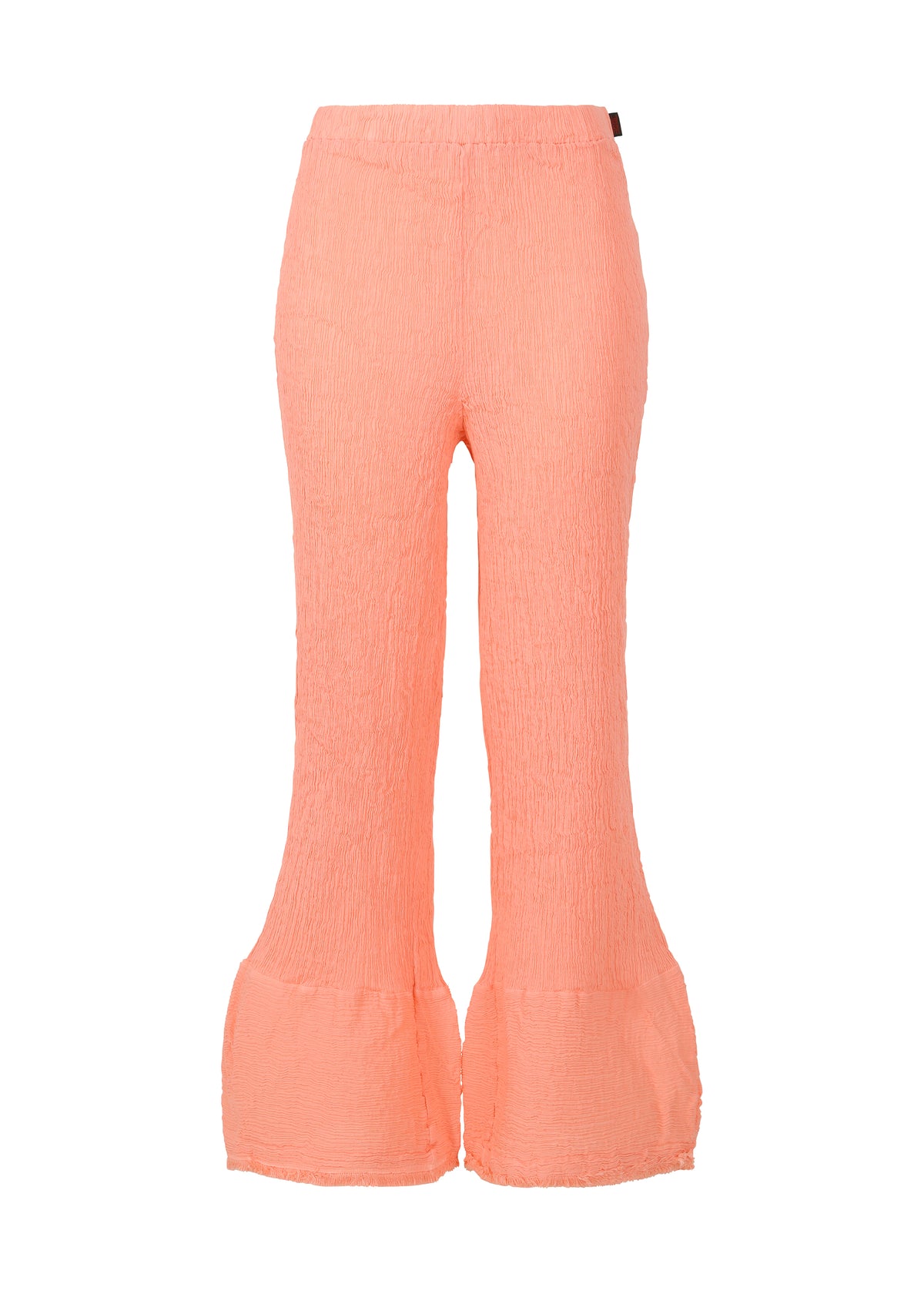 KYO CHIJIMI HEM LINE FRINGE、ウィメンズ_パンツ、ピンク