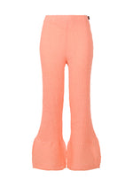 KYO CHIJIMI HEM LINE FRINGE、ウィメンズ_パンツ、ピンク