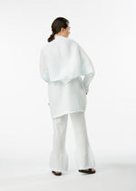 KYO CHIJIMI HEM LINE FRINGE、ウィメンズ_トップス_トップ、着用画像2