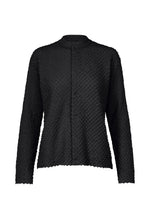 HIGH TWIST COTTON、ウィメンズ_トップス_カーディガン、ブラック