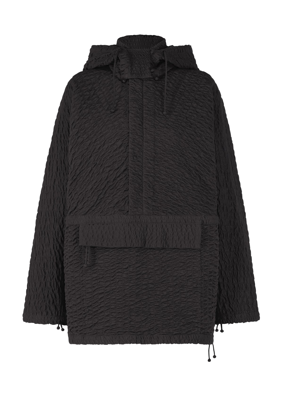 DRILL STITCH KABIRA、ウィメンズ_トップス_トップ、ブラック