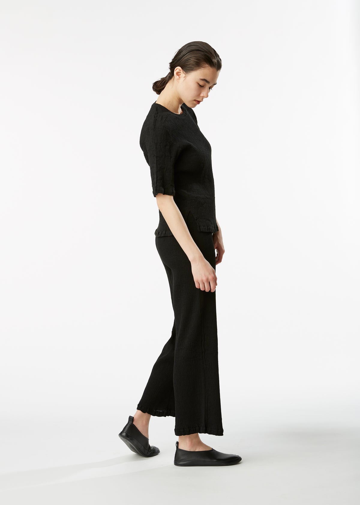 KYO CHIJIMI BASIC、ウィメンズ_トップス_トップ、着用画像2
