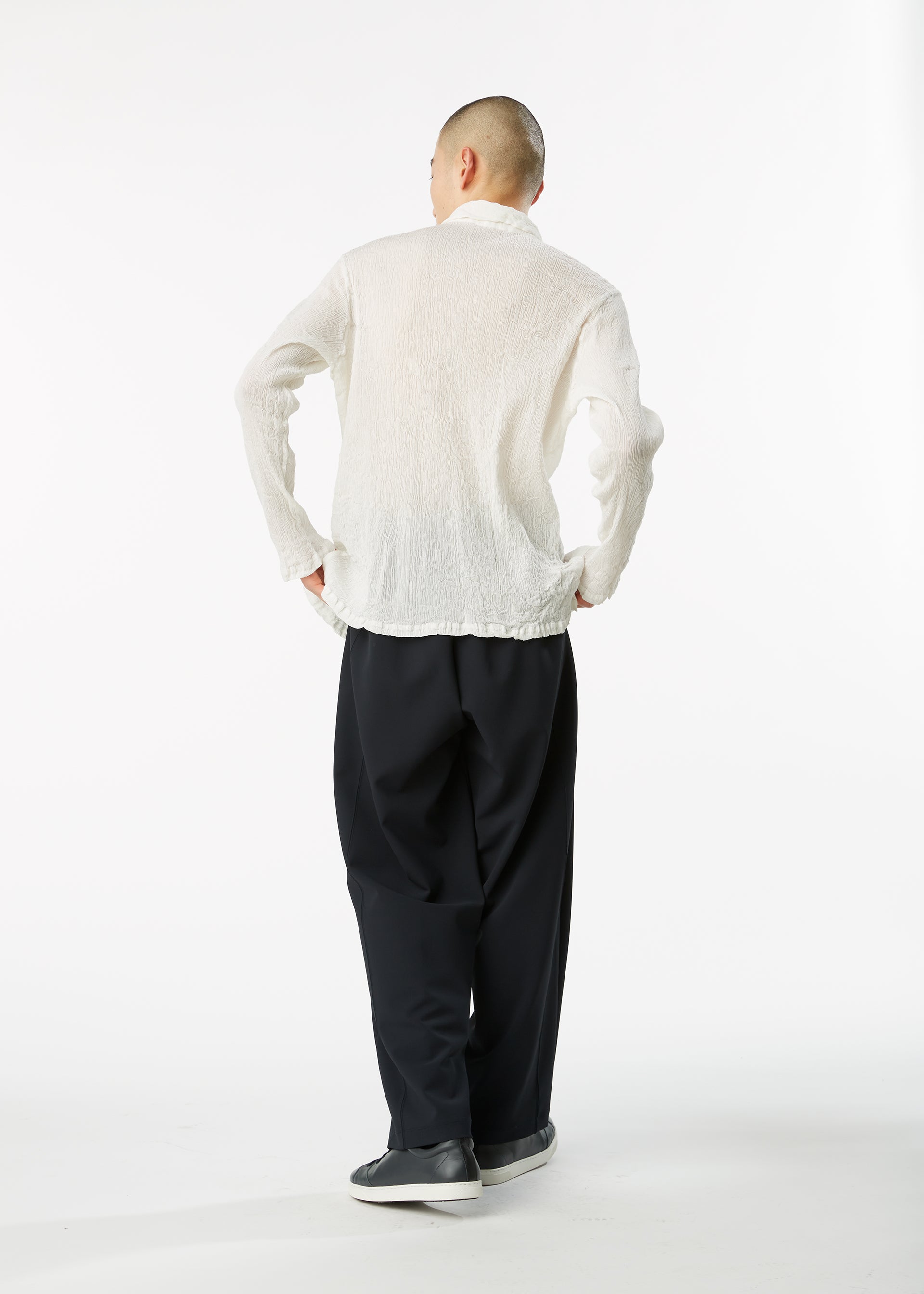 KYO CHIJIMI BASIC、ウィメンズ_トップス_シャツ、着用画像7