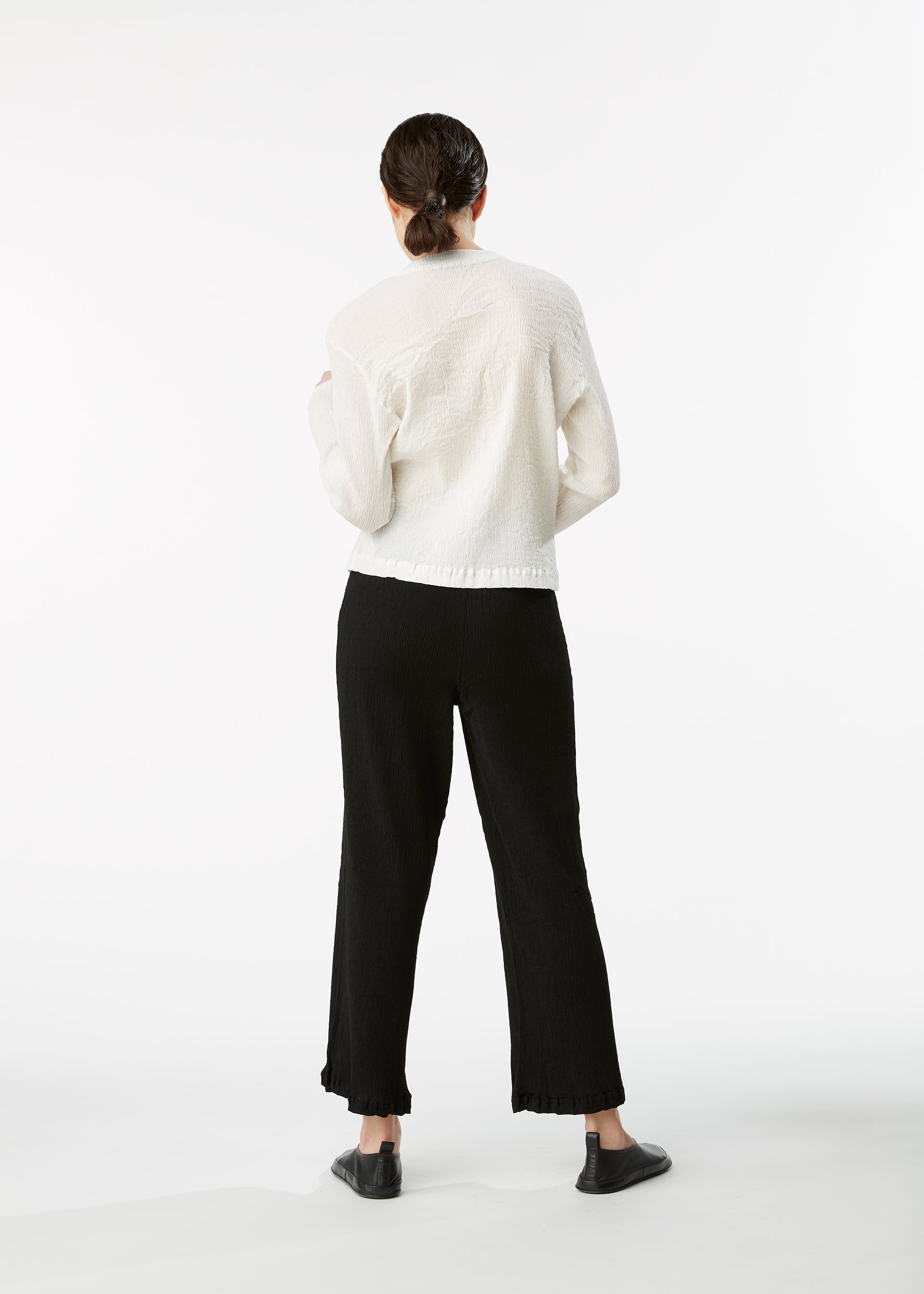 KYO CHIJIMI BASIC、ウィメンズ_トップス_カーディガン、着用画像3