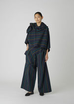 STRIPE COTTON、ウィメンズ_パンツ、着用画像1