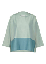 TONE PRINT T、ウィメンズ_トップス_シャツ、ブルー