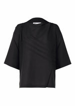 PLEATS T BASIC、ウィメンズ_トップス、ブラック