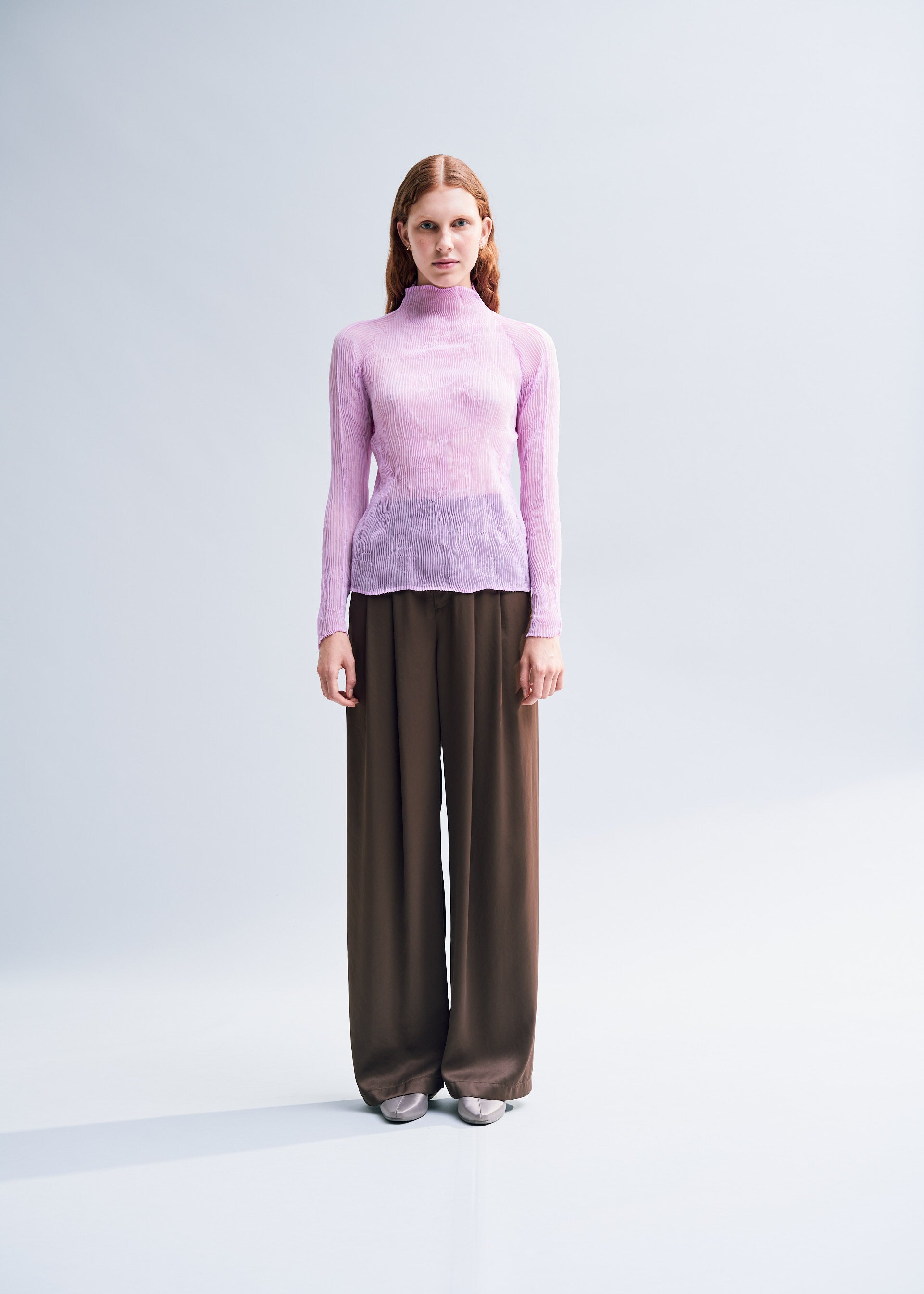 CHIFFON TWIST 3、メンズ_トップス_トップ、着用画像1