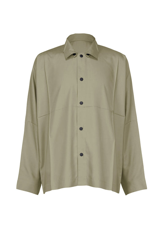 COMPACT SHIRT、メンズ_トップス_シャツ、グレー