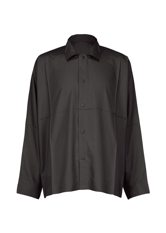COMPACT SHIRT、メンズ_トップス_シャツ、ブラック