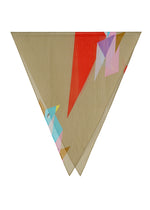 ORIGAMI BIRD PLEATS STOLE、アクセサリー&その他_ストール、ベージュ