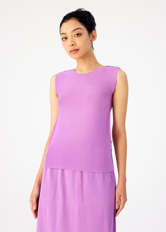 STRETCH PLEATS 6、ウィメンズ_トップス_トップ、着用画像1