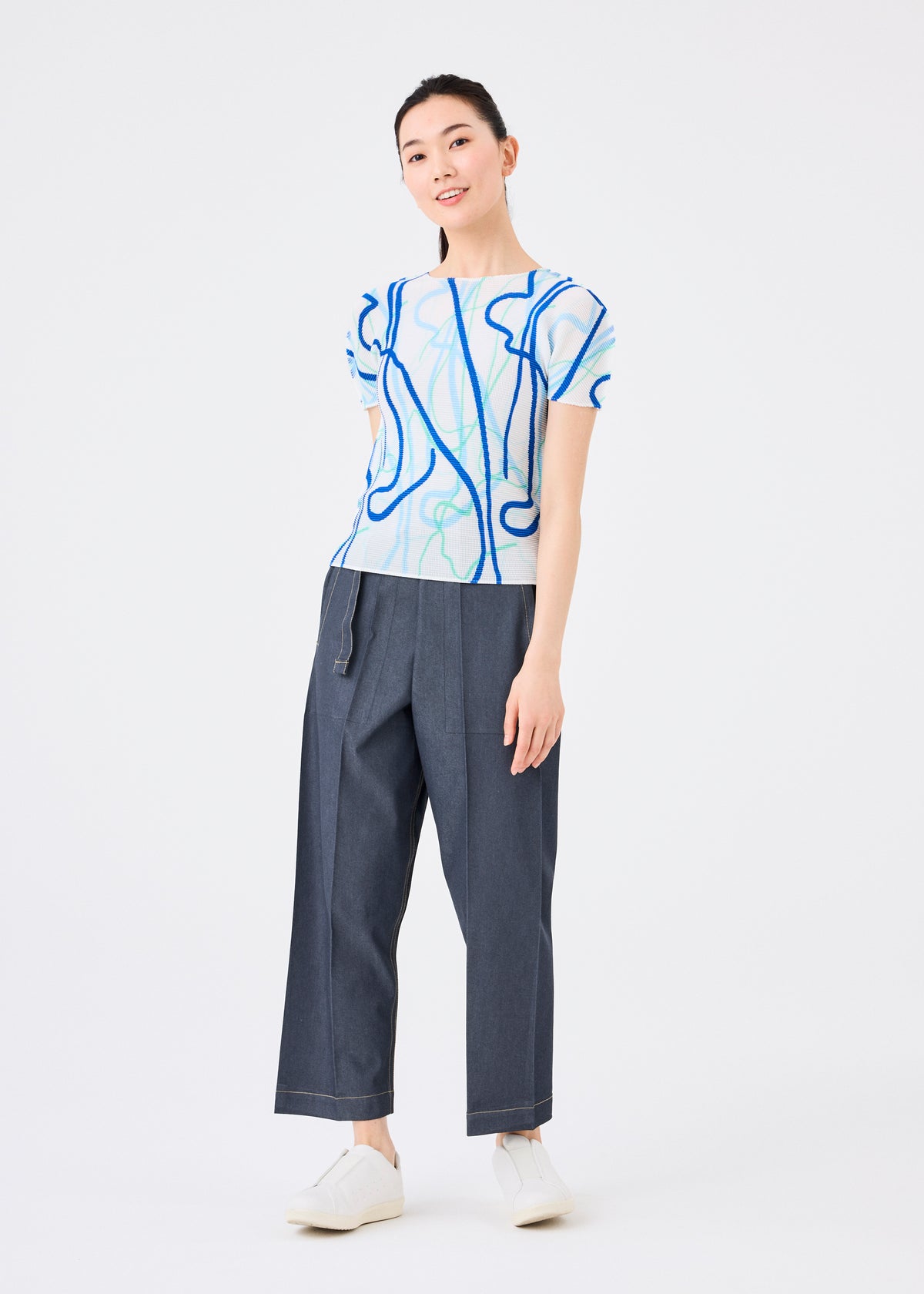HOWAN、ウィメンズ_トップス_トップ、着用画像3