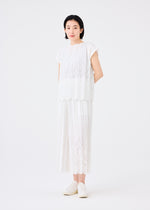 LACE PLEATS、ウィメンズ_トップス_トップ、着用画像3
