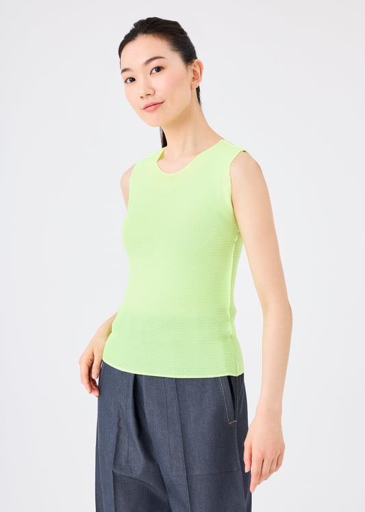STRETCH PLEATS 1、ウィメンズ_トップス_トップ、着用画像1