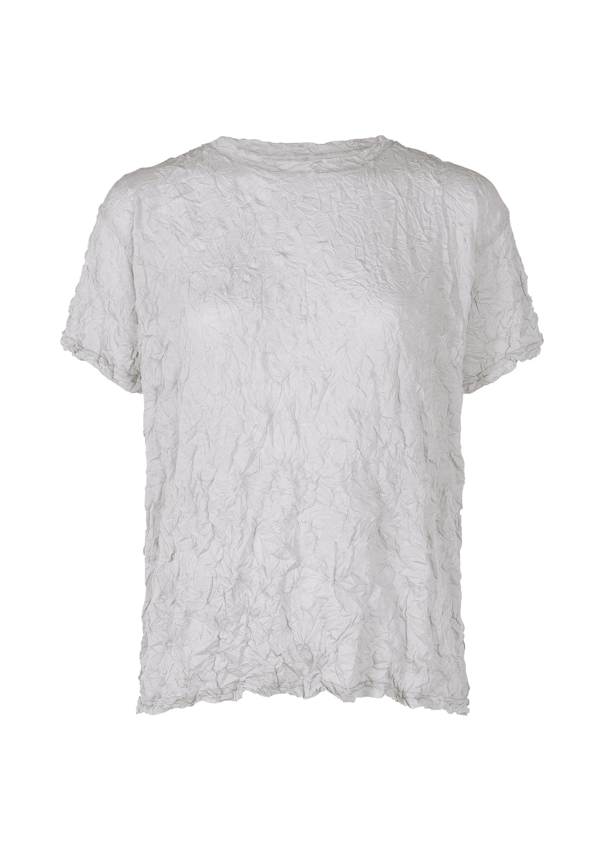 MERINGUE T-SHIRT、ウィメンズ_トップス_トップ、グレー