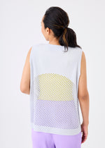 MIX FINE KNIT PLEATS、ウィメンズ_トップス_トップ、着用画像2