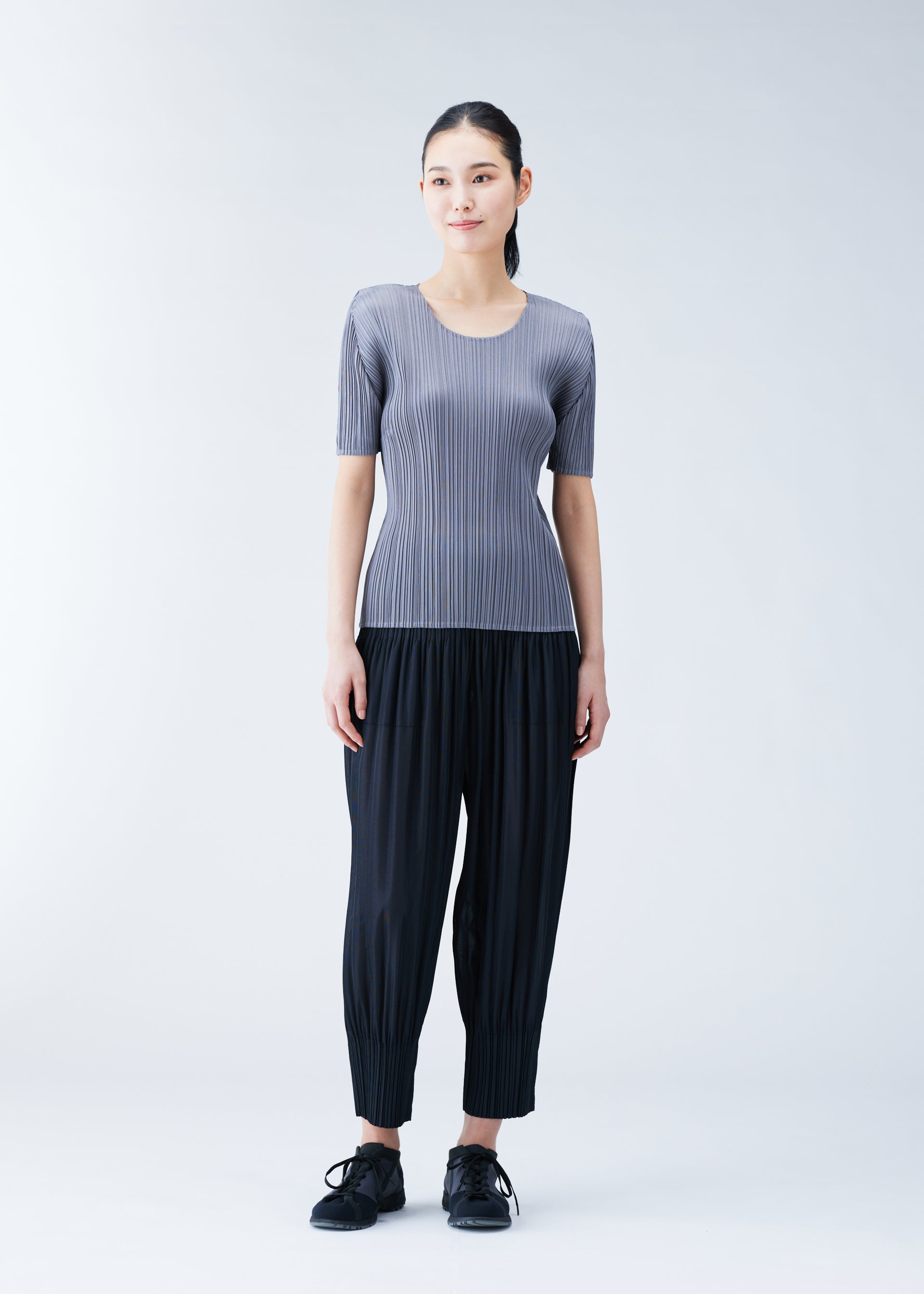 極美品】PLEATS PLEASE FLUFFY BASICS プリーツパンツ-