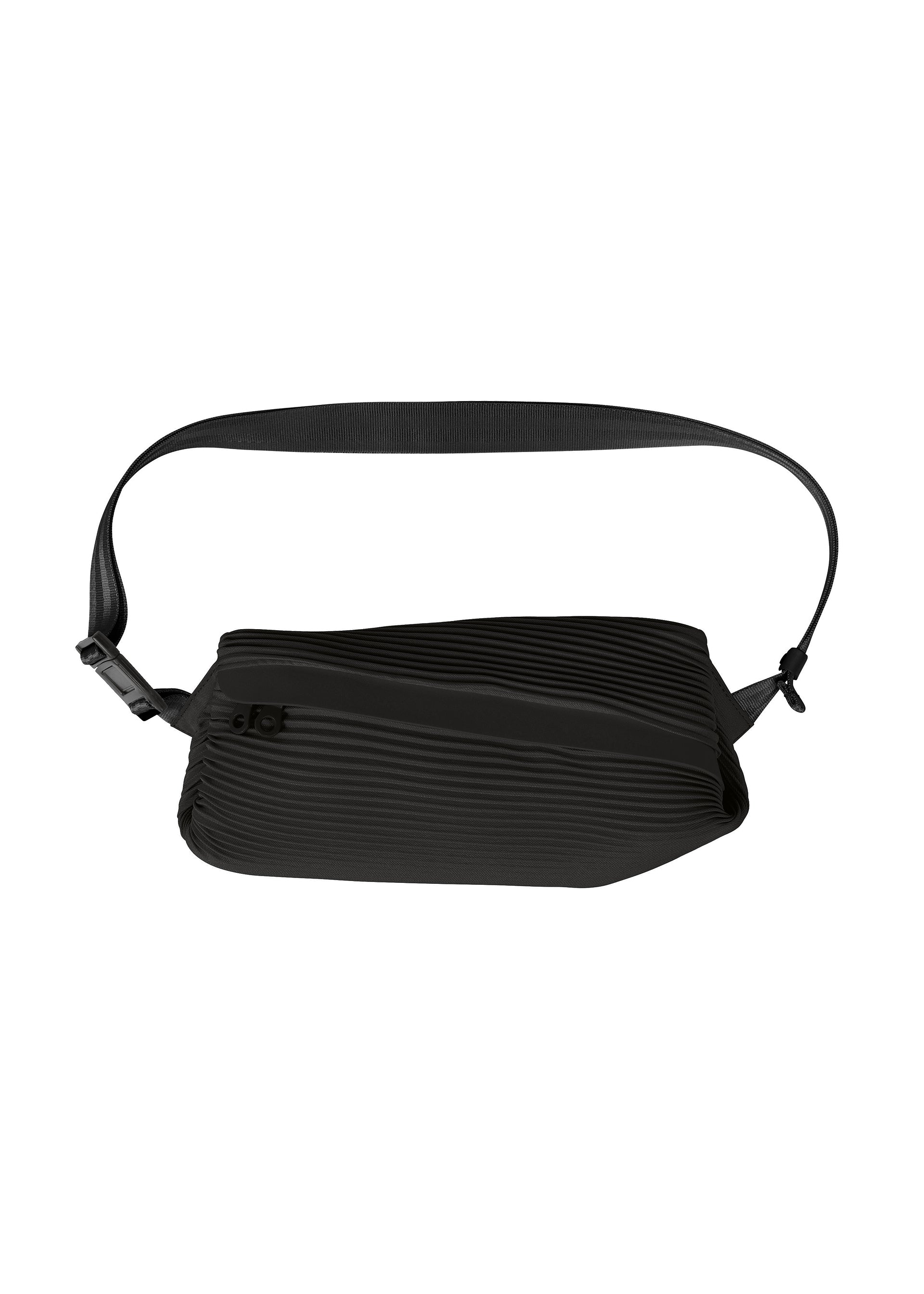 BIAS PLEATS WAISTBAG